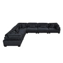 Homelegance Traverse 8555BK*3CR3AC 6 pc Modular Sectional IMAGE 4