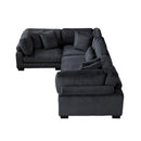 Homelegance Traverse 8555BK*3CRAC 4 pc Modular Sectional IMAGE 6