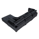 Homelegance Traverse 8555BK*4OT 4 pc Modular Sectional with Ottoman IMAGE 10