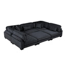 Homelegance Traverse 8555BK*6OT 6 pc Modular Sectional with Ottoman IMAGE 7