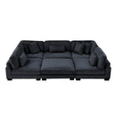 Homelegance Traverse 8555BK*6OT 6 pc Modular Sectional with Ottoman IMAGE 8