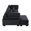 Homelegance Traverse 8555BK*CRACVC 3 pc Modular Sectional with Reversible Chaise IMAGE 7