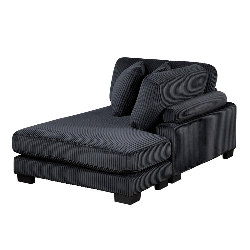 Homelegance Traverse 8555BK*CRACVCOT 4 pc Modular Sectional with Reversible Chaise and Ottoman IMAGE 12