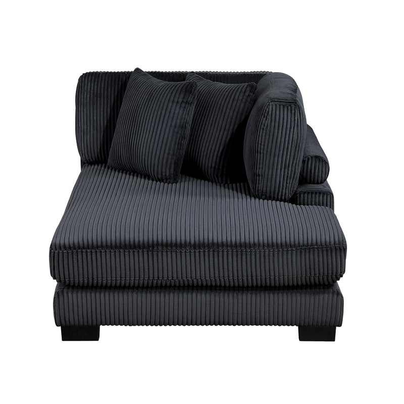 Homelegance Traverse 8555BK*CRACVCOT 4 pc Modular Sectional with Reversible Chaise and Ottoman IMAGE 13