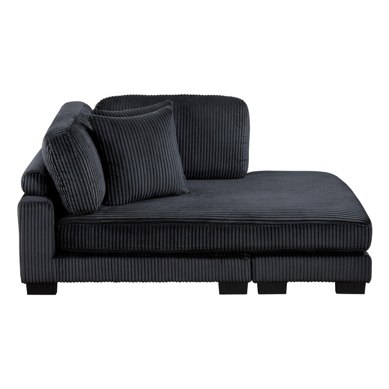 Homelegance Traverse 8555BK*CRACVCOT 4 pc Modular Sectional with Reversible Chaise and Ottoman IMAGE 14