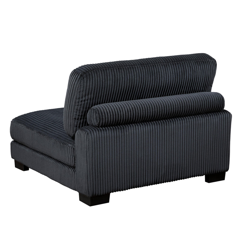 Homelegance Traverse 8555BK*CRACVCOT 4 pc Modular Sectional with Reversible Chaise and Ottoman IMAGE 7