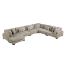 Homelegance Traverse 8555GB*2CR3ACVC 6 pc Modular Sectional with Reversible Chaise IMAGE 2