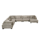 Homelegance Traverse 8555GB*2CR3ACVC 6 pc Modular Sectional with Reversible Chaise IMAGE 3