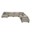 Homelegance Traverse 8555GB*2CR3ACVC 6 pc Modular Sectional with Reversible Chaise IMAGE 4