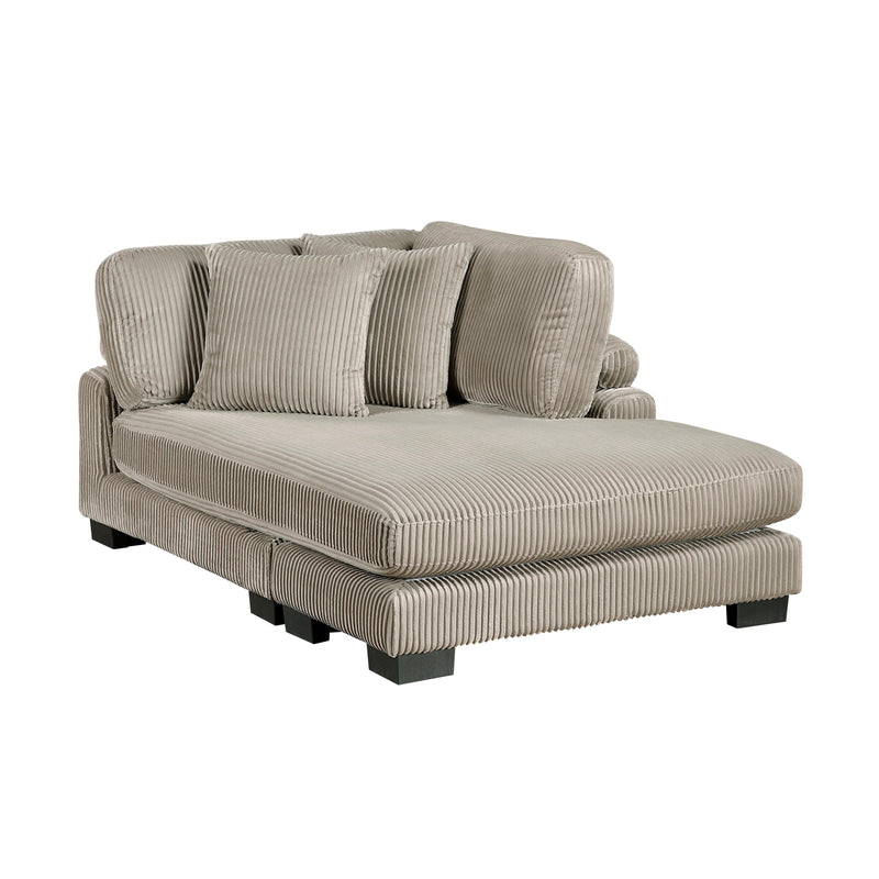 Homelegance Traverse 8555GB*2VC 2 pc Chaise Lounge IMAGE 5
