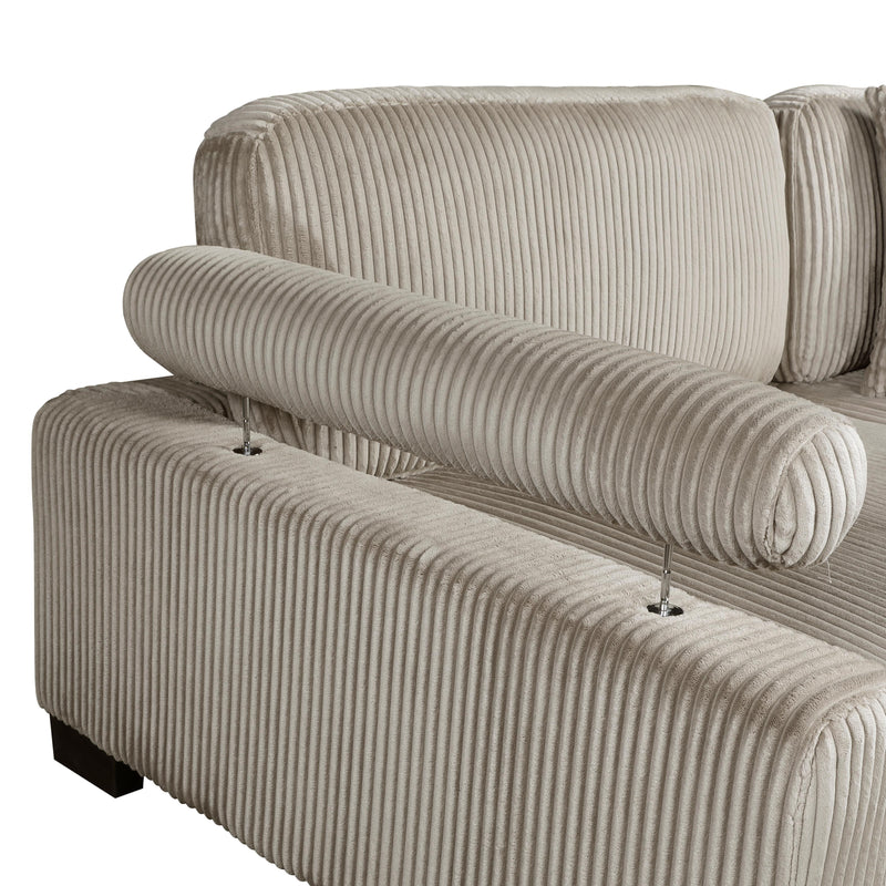 Homelegance Traverse 8555GB*3CRACOT 5 pc Modular Sectional with Ottoman IMAGE 17