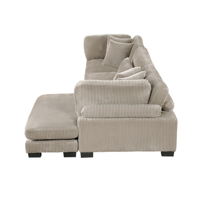 Homelegance Traverse 8555GB*CRACVC 3 pc Modular Sectional with Reversible Chaise IMAGE 6