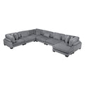 Homelegance Traverse 8555GY*2CR3ACVC 6 pc Modular Sectional with Reversible Chaise IMAGE 1