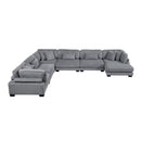 Homelegance Traverse 8555GY*2CR3ACVC 6 pc Modular Sectional with Reversible Chaise IMAGE 3