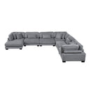 Homelegance Traverse 8555GY*2CR3ACVC 6 pc Modular Sectional with Reversible Chaise IMAGE 4