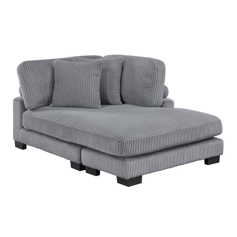 Homelegance Traverse 8555GY*2CR3ACVCOT 7 pc Modular Sectional with Reversible Chaise and Ottoman IMAGE 14
