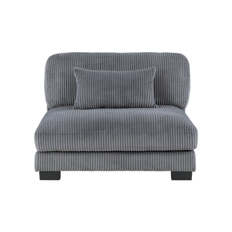 Homelegance Traverse 8555GY*2CR3ACVCOT 7 pc Modular Sectional with Reversible Chaise and Ottoman IMAGE 6