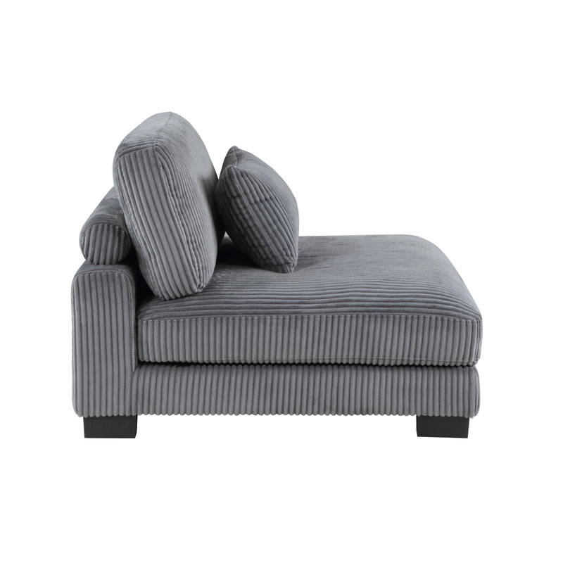Homelegance Traverse 8555GY*2CR3ACVCOT 7 pc Modular Sectional with Reversible Chaise and Ottoman IMAGE 8