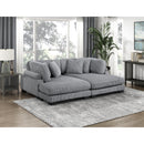 Homelegance Traverse 8555GY*2VC 2 pc Chaise Lounge IMAGE 12