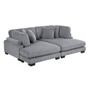 Homelegance Traverse 8555GY*2VC 2 pc Chaise Lounge IMAGE 1