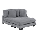 Homelegance Traverse 8555GY*2VC 2 pc Chaise Lounge IMAGE 5