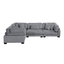 Homelegance Traverse 8555GY*3CRAC 4 pc Modular Sectional IMAGE 4