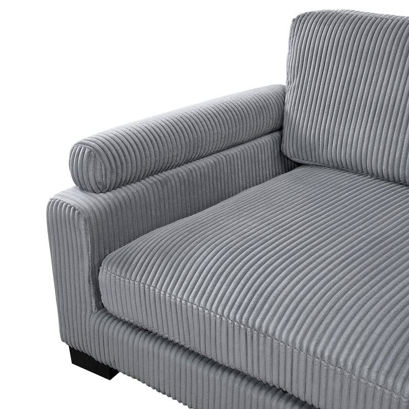 Homelegance Traverse 8555GY*3CRACOT 5 pc Modular Sectional with Ottoman IMAGE 16