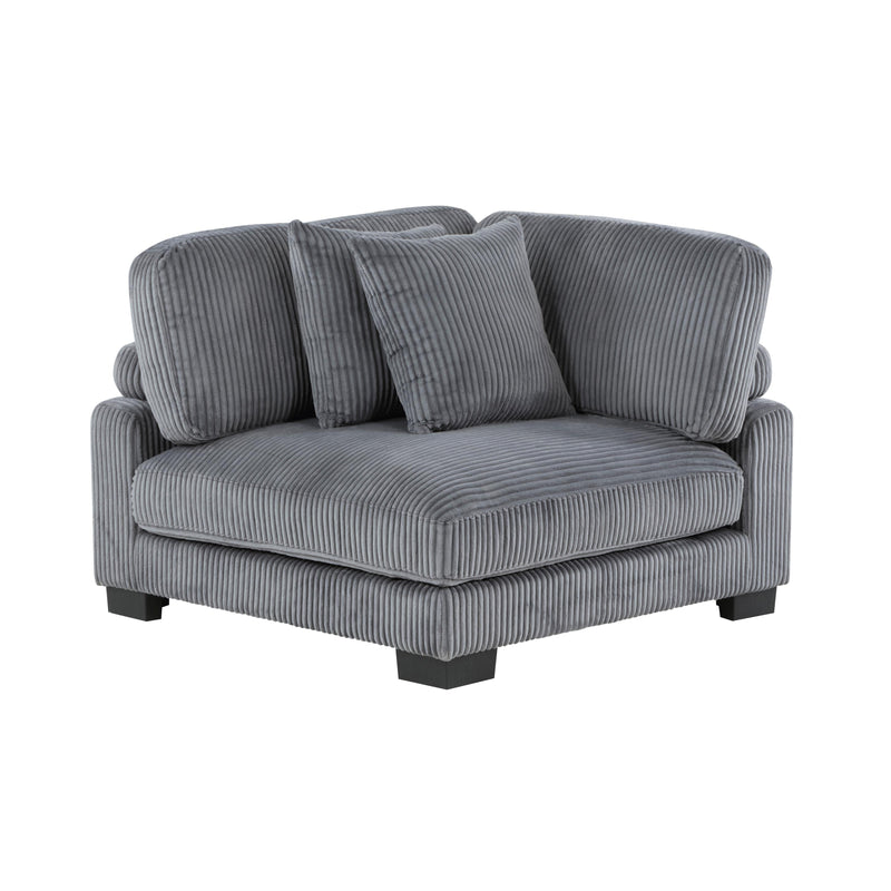 Homelegance Traverse 8555GY*3CRACOT 5 pc Modular Sectional with Ottoman IMAGE 3