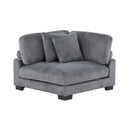 Homelegance Traverse 8555GY*CR2ACVC 4 pc Modular Sectional with Reversible Chaise IMAGE 9