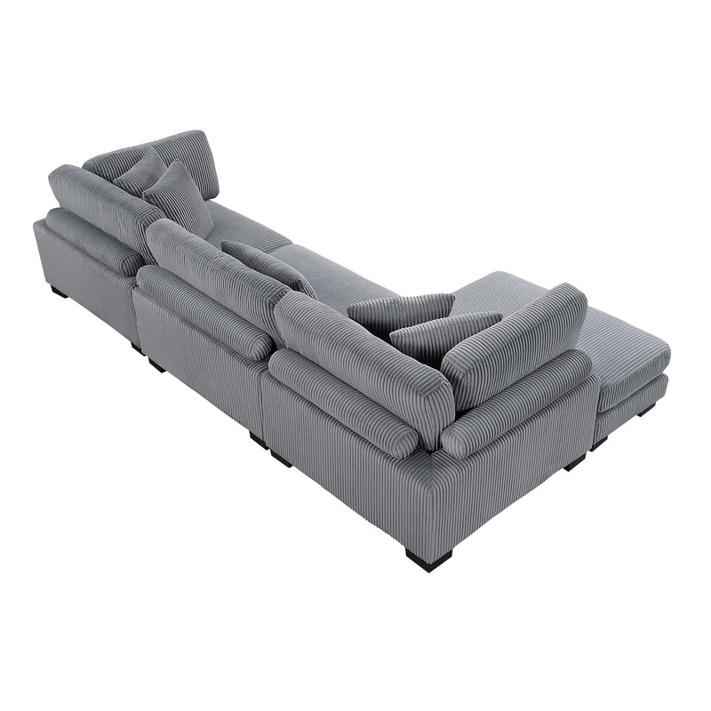 Homelegance Traverse 8555GY*CRACVC 3 pc Modular Sectional with Reversible Chaise IMAGE 10