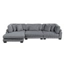 Homelegance Traverse 8555GY*CRACVC 3 pc Modular Sectional with Reversible Chaise IMAGE 4