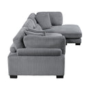 Homelegance Traverse 8555GY*CRACVC 3 pc Modular Sectional with Reversible Chaise IMAGE 5