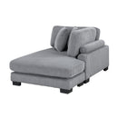 Homelegance Traverse 8555GY*CRACVCOT 4 pc Modular Sectional with Reversible Chaise and Ottoman IMAGE 12