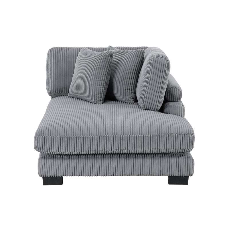 Homelegance Traverse 8555GY*CRACVCOT 4 pc Modular Sectional with Reversible Chaise and Ottoman IMAGE 13