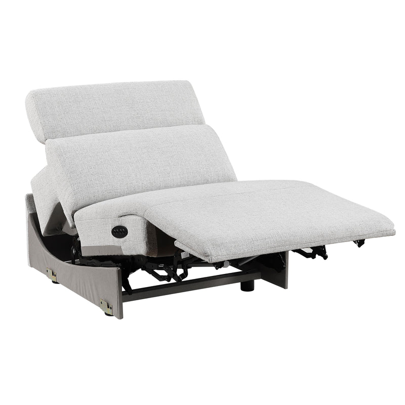 Homelegance McPherson 9455CLD*5LRRRPWH 5 pc Power Reclining Sectional with Power Headrests, Charging Ports IMAGE 12