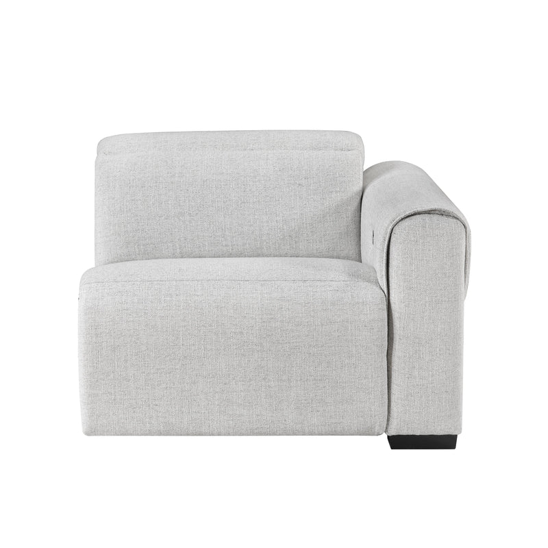 Homelegance McPherson 9455CLD*5LRRRPWH 5 pc Power Reclining Sectional with Power Headrests, Charging Ports IMAGE 14