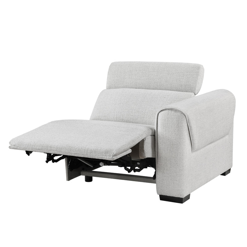 Homelegance McPherson 9455CLD*5LRRRPWH 5 pc Power Reclining Sectional with Power Headrests, Charging Ports IMAGE 15