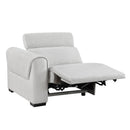 Homelegance McPherson 9455CLD*5LRRRPWH 5 pc Power Reclining Sectional with Power Headrests, Charging Ports IMAGE 6