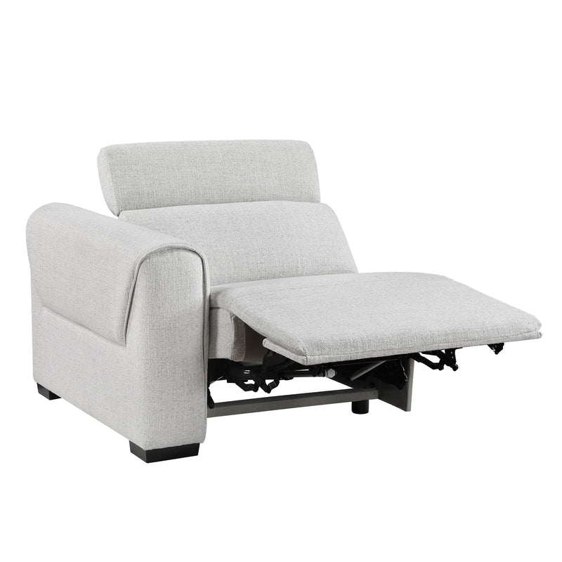 Homelegance McPherson 9455CLD*5LRRRPWH 5 pc Power Reclining Sectional with Power Headrests, Charging Ports IMAGE 6