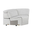 Homelegance McPherson 9455CLD*5LRRRPWH 5 pc Power Reclining Sectional with Power Headrests, Charging Ports IMAGE 8