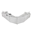 Homelegance McPherson 9455CLD*6LRRRPWH 6 pc Power Reclining Sectional with Power Headrests, Charging Ports IMAGE 10