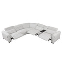 Homelegance McPherson 9455CLD*6LRRRPWH 6 pc Power Reclining Sectional with Power Headrests, Charging Ports IMAGE 12