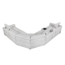 Homelegance McPherson 9455CLD*6LRRRPWH 6 pc Power Reclining Sectional with Power Headrests, Charging Ports IMAGE 9