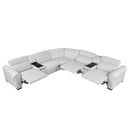 Homelegance McPherson 9455CLD*7LRRRPWH 7 pc Modular Power Reclining Sectional with Power Headrests IMAGE 11