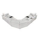 Homelegance McPherson 9455CLD*7LRRRPWH 7 pc Modular Power Reclining Sectional with Power Headrests IMAGE 6