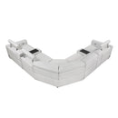 Homelegance McPherson 9455CLD*7LRRRPWH 7 pc Modular Power Reclining Sectional with Power Headrests IMAGE 7