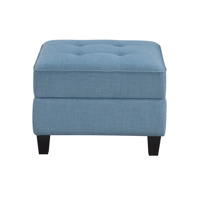 Homelegance 9557BUE*7SC2OT 7 pc Sectional with Storage and Two Ottomans IMAGE 13