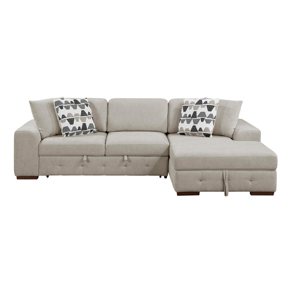Homelegance Raife 9624TP*22LRC 2 pc Sectional with Right Chaise IMAGE 1