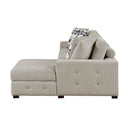 Homelegance Raife 9624TP*22LRC 2 pc Sectional with Right Chaise IMAGE 4