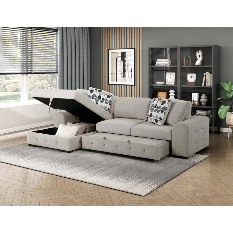 Homelegance Raife 9624TP*2LC2R 2 pc Sectional with Left Chaise IMAGE 10